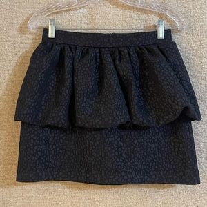 Falda ZARA talla S  color negra